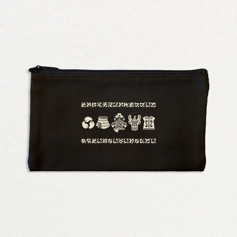 縄文フラットポーチ｜プロダクトデザイン｜縄文グッズ｜sys-cobo（シスコボ）｜青森・津軽